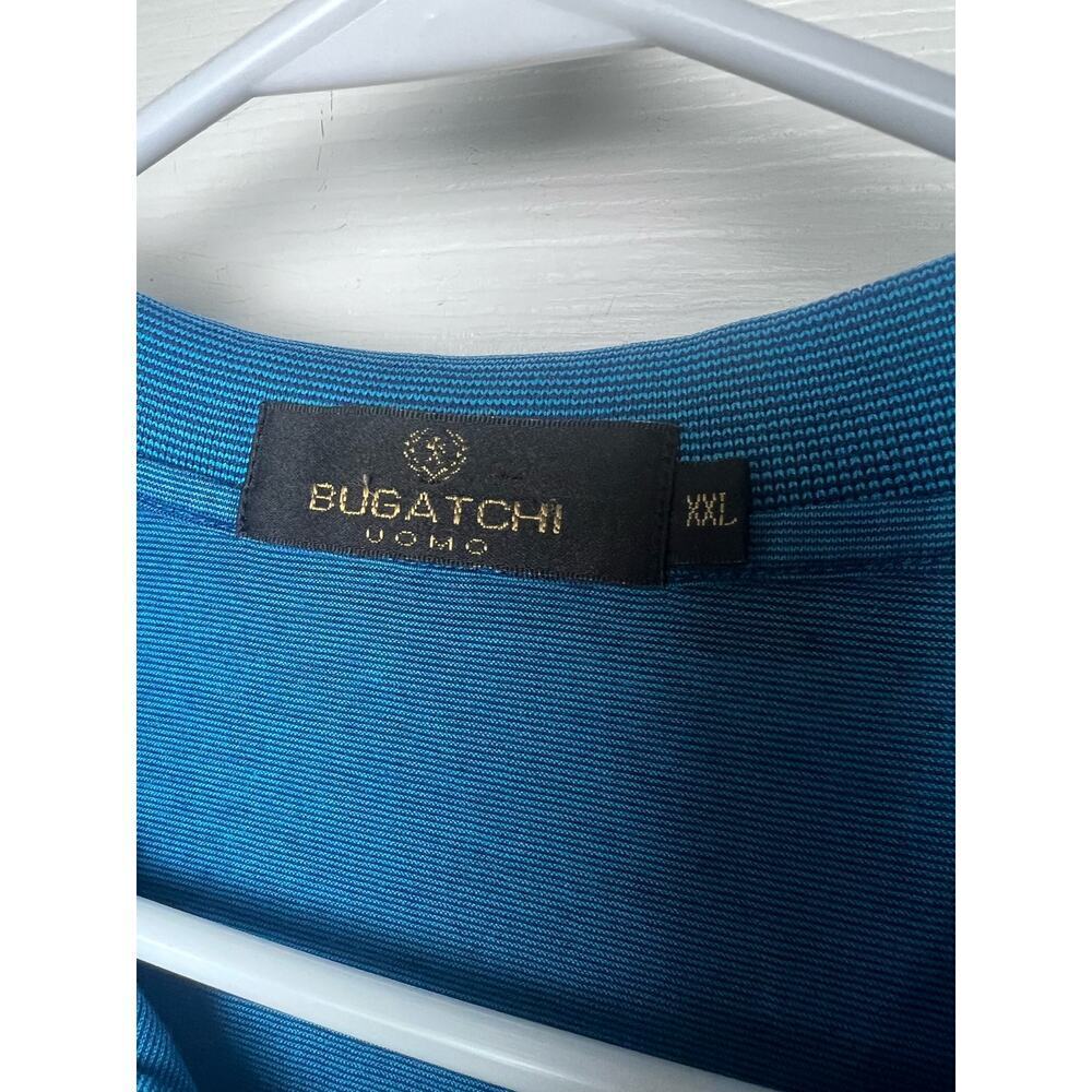 Bugatchi Men's Polo Short Sleeve Mercerized Egyptian Cotton Size XXL - Picture 2 of 6
